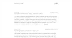 Desktop Screenshot of polyfloyd.net